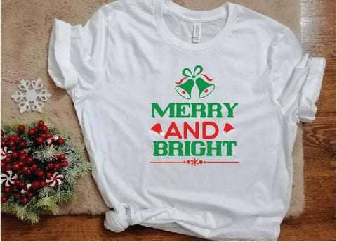 merry and bright svg SVG designer krishna 