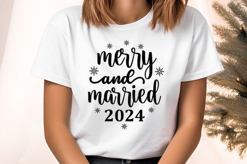 Merry And Married 2024 SVG Design SVG Designangry 