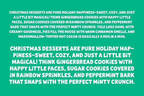 Merry & Bright Font Miss Tiina 