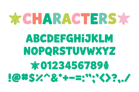 Merry & Bright Font Miss Tiina 