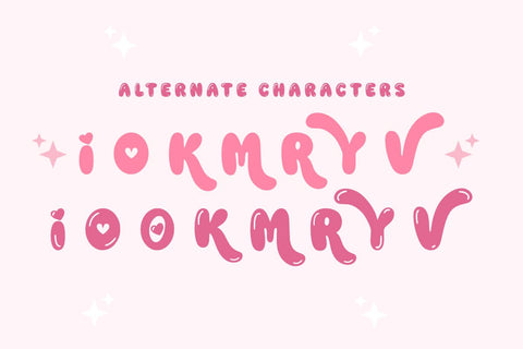 Merry Bright - Playful Bubble Font Font Masyafi Studio 