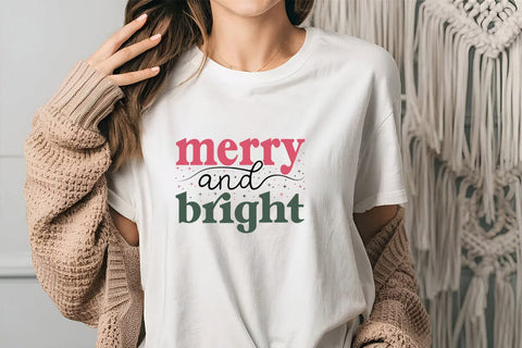 merry & bright SVG Angelina750 