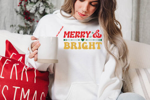 Merry & bright SVG Angelina750 