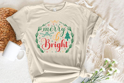 merry & bright SVG Angelina750 