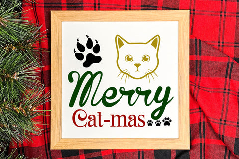 merry cat-mas SVG Design SVG Regulrcrative 