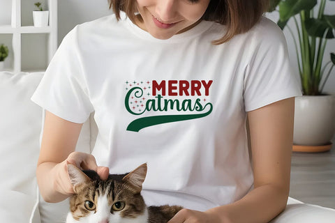 Merry catmas SVG Angelina750 