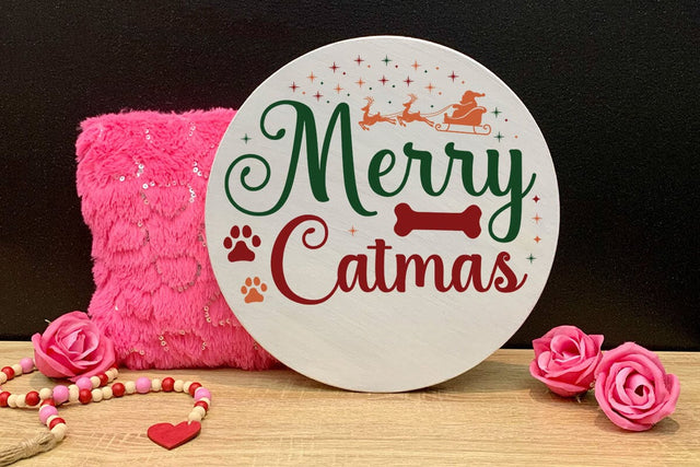 Merry catmas SVG Angelina750 