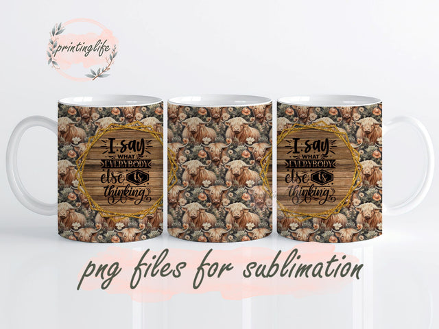 Merry Chickmas Chicken Mug Wrap, Christmas Chicken PNG Design Sublimation PrintingLife 