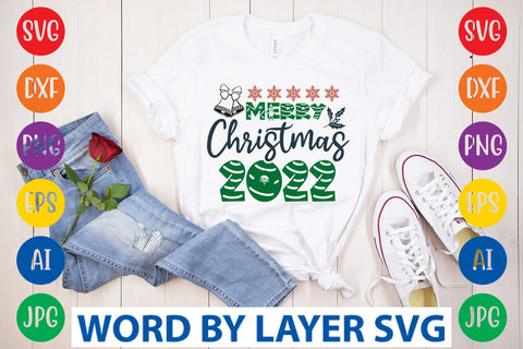 Merry Christmas 2022 SVG DESIGN SVG Rafiqul20606 