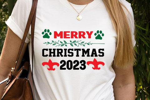 Merry christmas 2023 SVG Angelina750 