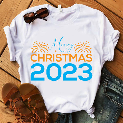 Merry Christmas 2023 SVG DESIGN SVG Rafiqul20606 