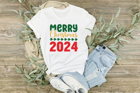 Merry Christmas 2024 SVG Angelina750 