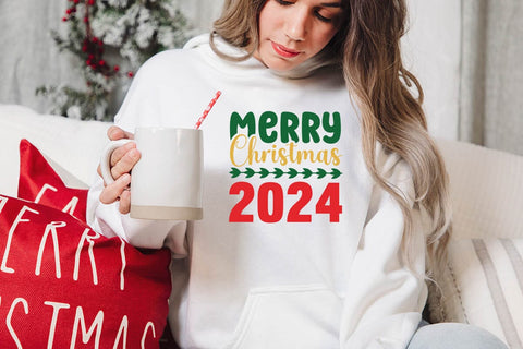 Merry Christmas 2024 SVG Angelina750 