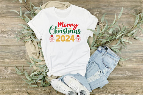 Merry Christmas 2024 SVG Angelina750 