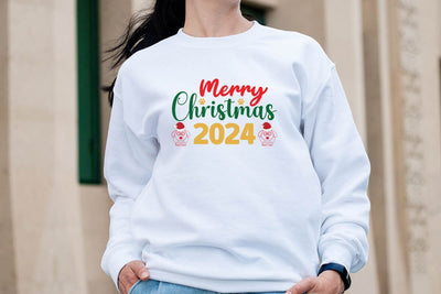 Merry Christmas 2024 SVG Angelina750 