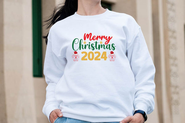 Merry Christmas 2024 SVG Angelina750 