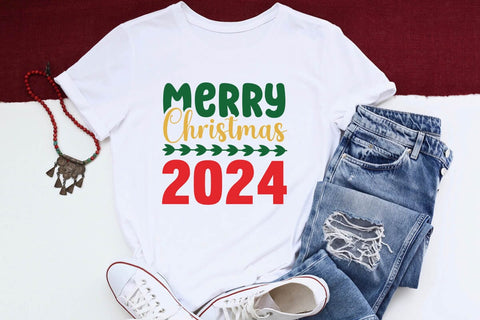 Merry Christmas 2024 SVG Angelina750 