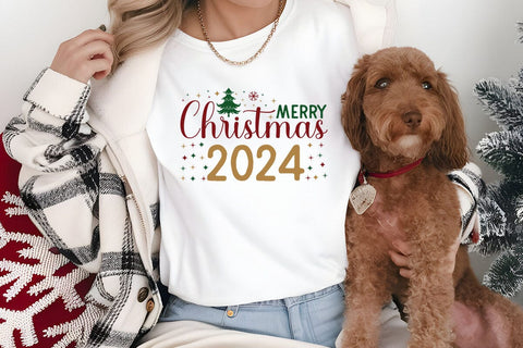 Merry christmas 2024 SVG Angelina750 