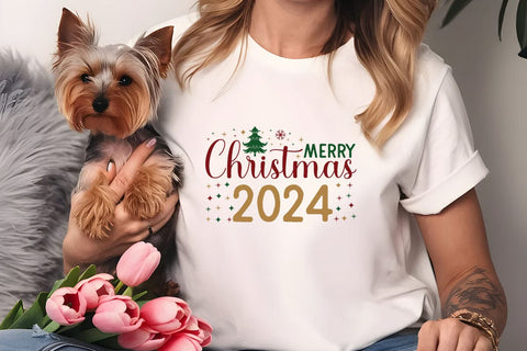 Merry christmas 2024 SVG Angelina750 