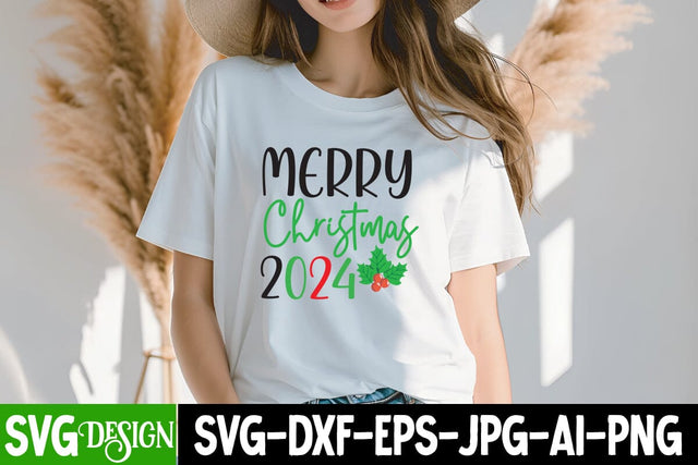 Merry Christmas 2024 SVG Design, Merry Christmas 2024 Sublimation PNG,Christmas Sublimation Design PNG, Christmas Sublimation ,Christmas Sublimation Bundle,Christmas Sublimation PNG SVG BlackCatsMedia 