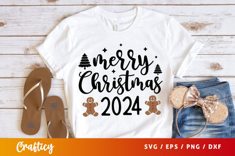 Merry Christmas 2024 SVG Design SVG Designangry 