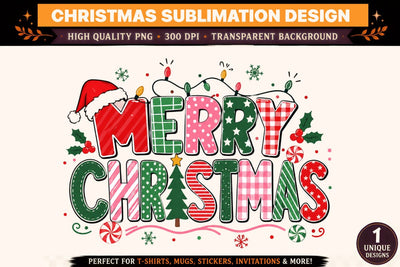 Merry Christmas 2026 PNG, Christmas Sublimation Design, Holiday T Shirt PNG, Christmas Typography, Xmas Shirt Design, 300 DPI Sublimation BlackCatsMedia 