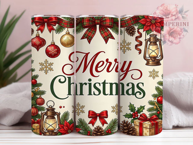 Merry Christmas 20oz Tumbler, Merry Christmas, Christmas Tumbler, Merry Christmas PNG, Xmas Tumbler Wrap, Christmas Wrap PNG, Holiday Tumbler PNG, 20oz Tumbler Wrap Sublimation Li Zamperini 