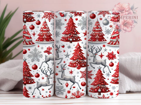 Merry Christmas 20oz Tumbler Wrap PNG, Christmas Tumbler PNG Sublimation Design, Straight & Tapered Tumbler Wrap, Instant Digital Download Sublimation Li Zamperini 