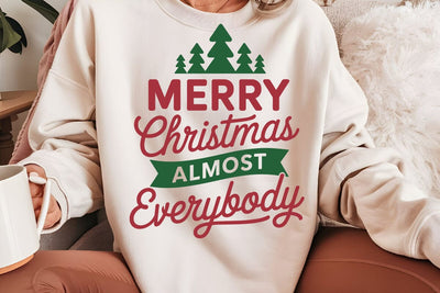 Merry Christmas Almost Everybody SVG Angelina750 