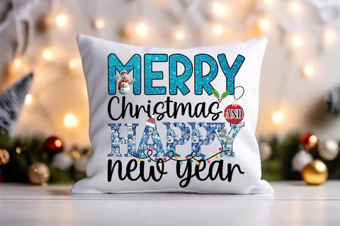 Merry christmas and happy new year PNG Design Sublimation Designangry 
