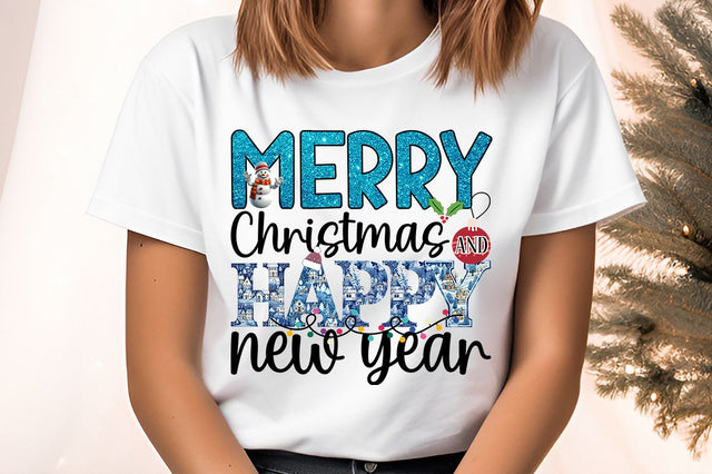 Merry christmas and happy new year PNG Design Sublimation Designangry 