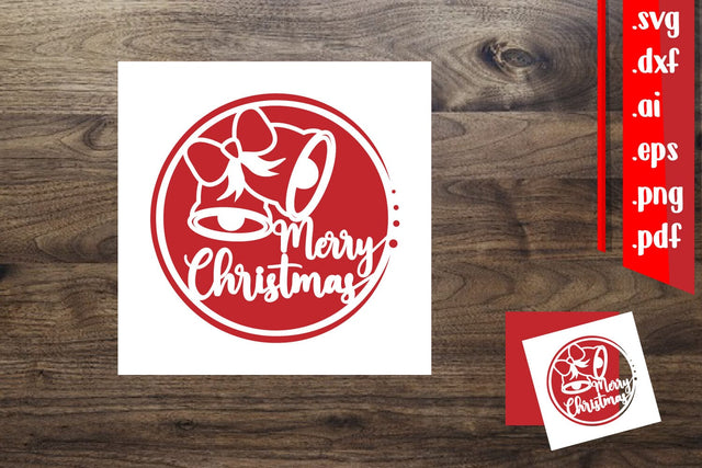 Merry Christmas Card | Christmas Card 2.7 SVG zafrans studio 