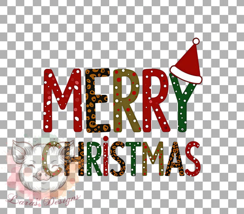 Merry Christmas, Christmas PNG, Sublimation Design, Holiday Decor, Digital Download, Festive Graphics, Xmas Decor, Christmas Art Sublimation Lara' s Designs 