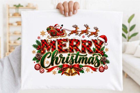 Merry Christmas Christmas PNG Sublimation SVGArt 