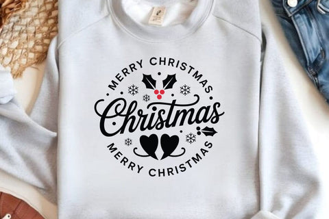 Merry Christmas Christmas SVG Angelina750 