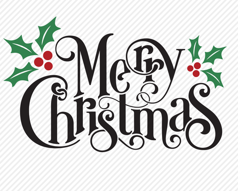 Merry Christmas | Christmas SVG SVG Texas Southern Cuts 
