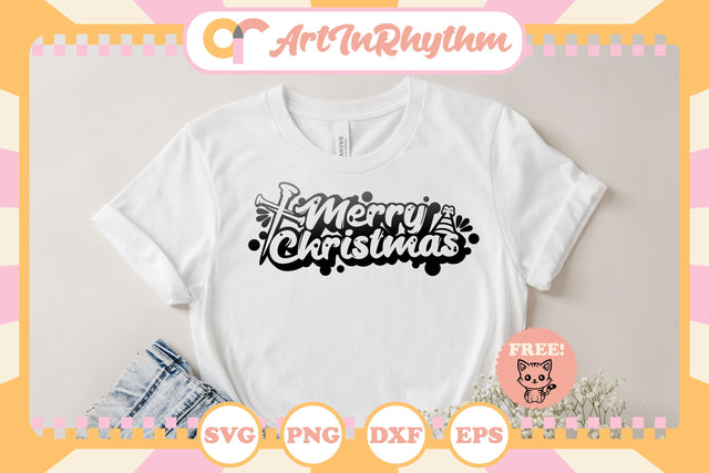 Merry Christmas cut files SVG Artinrhythm shop 