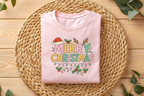 Merry Christmas Cute Holiday Sublimation, Merry Christmas Retro Holiday PNG Design, Merry Christmas Festive Winter Clipart PNG, Merry Christmas Watercolor Christmas Art Sublimation Debashish Barman 