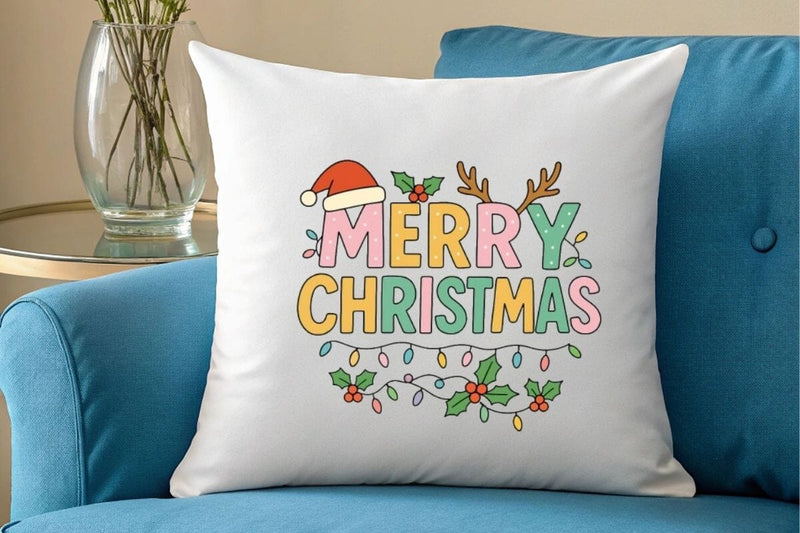Merry Christmas Cute Holiday Sublimation, Merry Christmas Retro Holiday PNG Design, Merry Christmas Festive Winter Clipart PNG, Merry Christmas Watercolor Christmas Art Sublimation Debashish Barman 