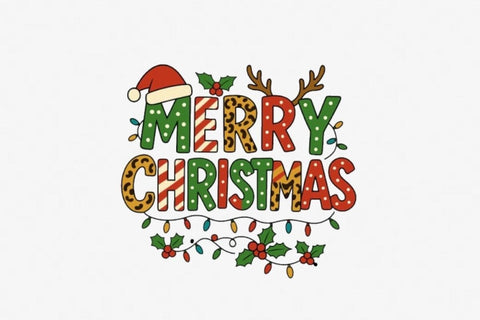Merry Christmas Cute Holiday Sublimation, Merry Christmas Retro Holiday PNG Design, Merry Christmas Festive Winter Clipart PNG, Merry Christmas Watercolor Christmas Art, Sublimation Debashish Barman 