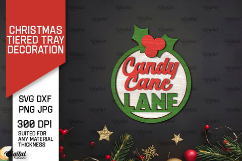 Merry Christmas Decor Laser Cut. Christmas Decoration SVG SVG Evgenyia Guschina 