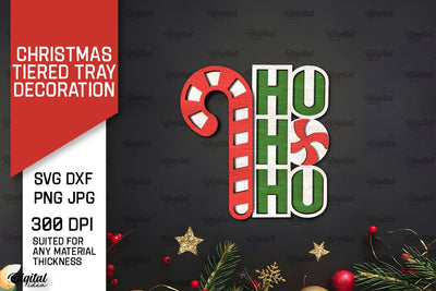 Merry Christmas Decor Laser Cut. Christmas Decoration SVG SVG Evgenyia Guschina 