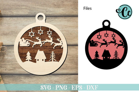 Merry Christmas Door Hanger SVG Bundle, Laser cut files bundle SVG Crazy Craft 