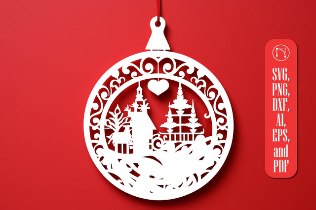 Merry Christmas Door Hanger SVG Cut File SVG MD JOYNAL ABDIN 