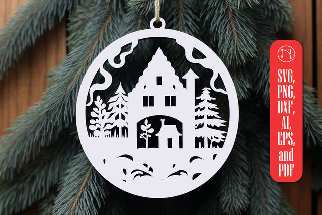 Merry Christmas Door Hanger SVG Cut File SVG MD JOYNAL ABDIN 