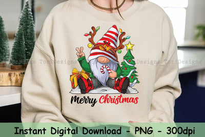 Merry Christmas Gnome PNG, Merry Christmas Gnomes Png, Christmas Gnomes Png, Christmas Gnome,Gnome Png,Gnomes Sublimation Design Sublimation ToriDesigns 