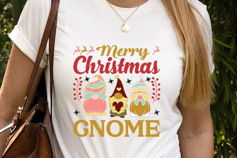 merry christmas gnome SVG Angelina750 