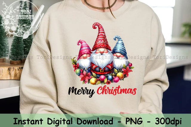 Merry Christmas Gnomes Png, Gnomes Design, Christmas Sublimation,Christmas Png File,Christmas Gnomes Png, Family Gnomes Png, Sublimation Design Sublimation ToriDesigns 