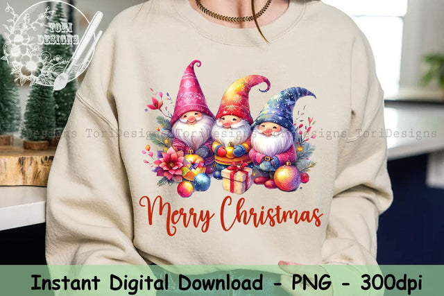 Merry Christmas Gnomes Png, Gnomes Design, Christmas Sublimation,Christmas Png File,Christmas Gnomes Png, Family Gnomes Png, Sublimation Design Sublimation ToriDesigns 