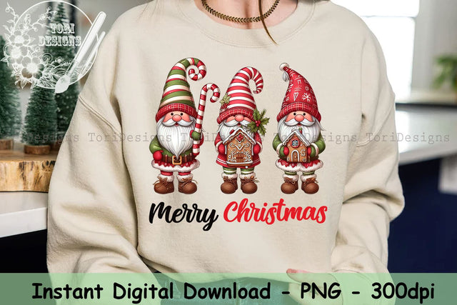 Merry Christmas Gnomes Png, Gnomes Design, Christmas Sublimation,Christmas Png File,Christmas Gnomes Png, Family Gnomes Png, Sublimation Design Sublimation ToriDesigns 